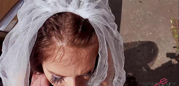  Hot Bride to be loves public blowjob and getting squirted in the car - WhornyFilms.com